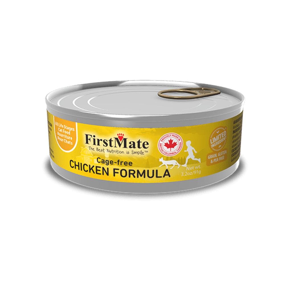 Firstmate Pet Foods Limited Ingredient Free Run Chicken Formula For Cats 5.5oz