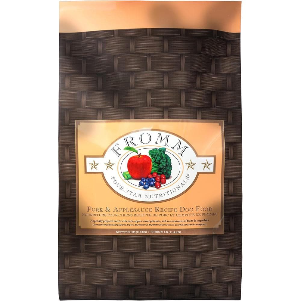 Fromm Four-Star Pork & Applesauce Formula Dog Food 26lbs
