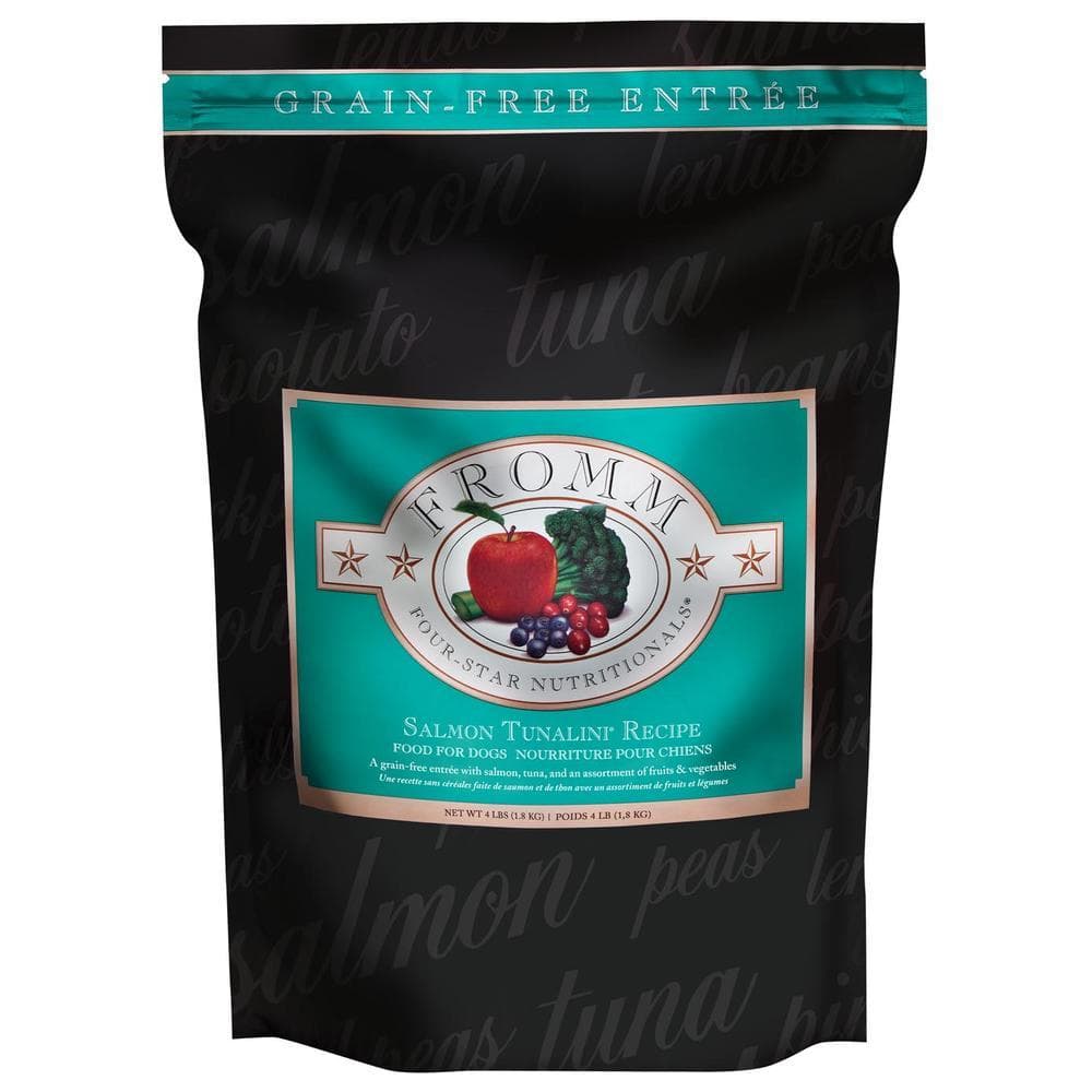 Fromm Dog Dry Four-Star Grain-Free Salmon Tunalini 4lbs