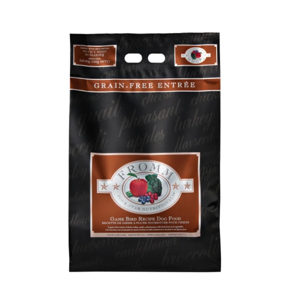 Fromm Dog Dry Four-Star Grain-Free Game Bird 12lbs
