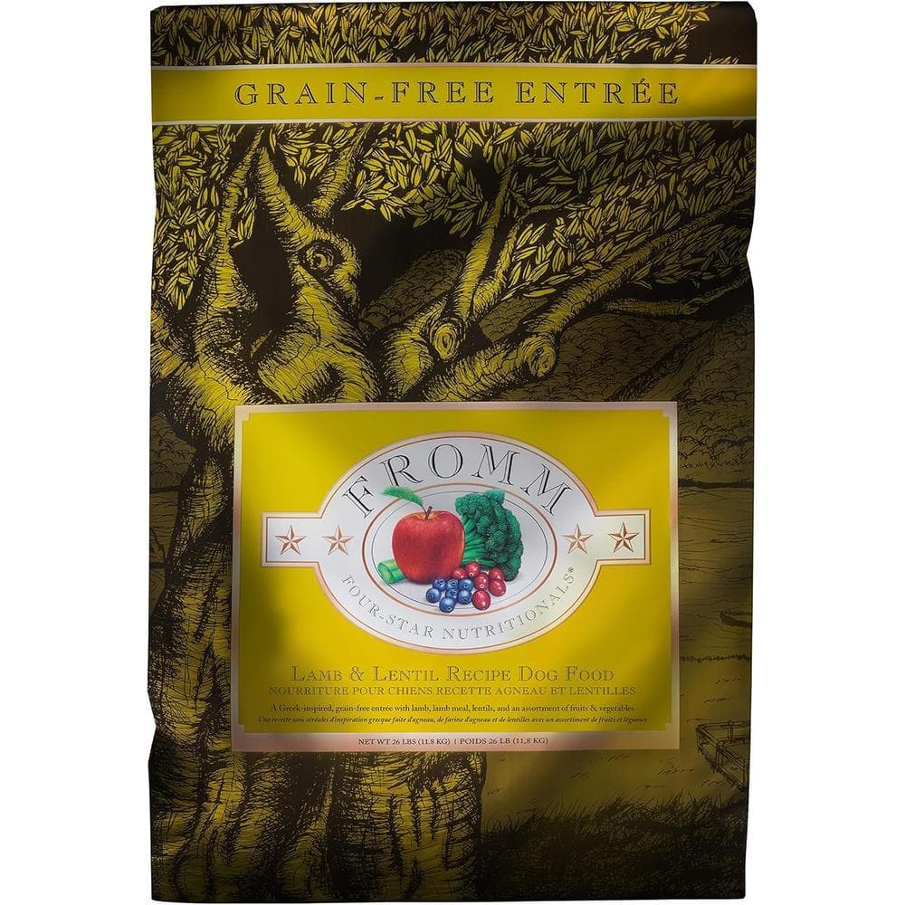 Fromm Dog Dry Four-Star Grain-Free Lamb & Lentil 26lbs