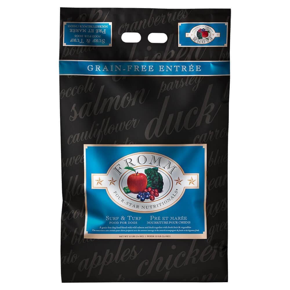 Fromm Dog Dry Four-Star Grain-Free Surf & Turf 12lbs