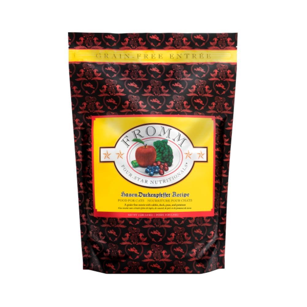 Fromm Cat Dry Four-Star Grain-Free Hasen Duckenpfeffer 4lbs