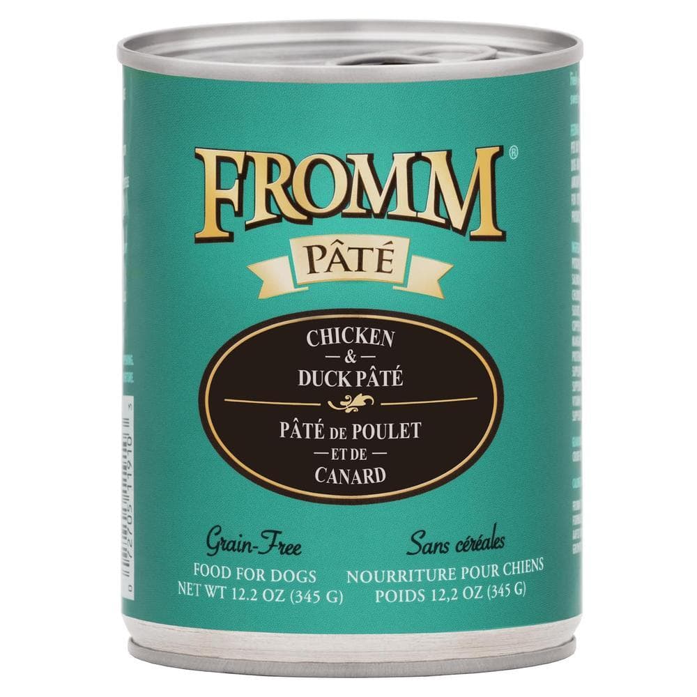 Fromm Dog Can Grain-Free Pâté Chicken & Duck 12oz