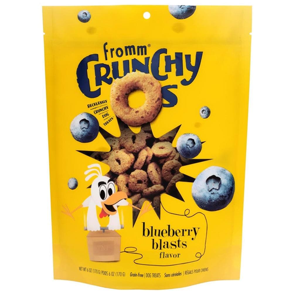 Fromm Crunchy O'S Blueberry Blasts Dog Treats 6oz
