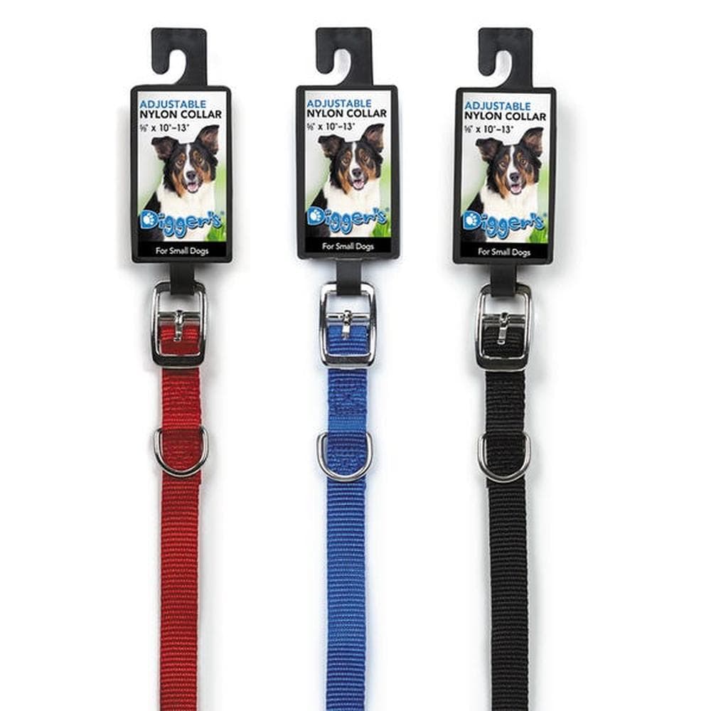 Digger's 5/8in Nylon Collar Neon Orange, 12 In - 1 Count