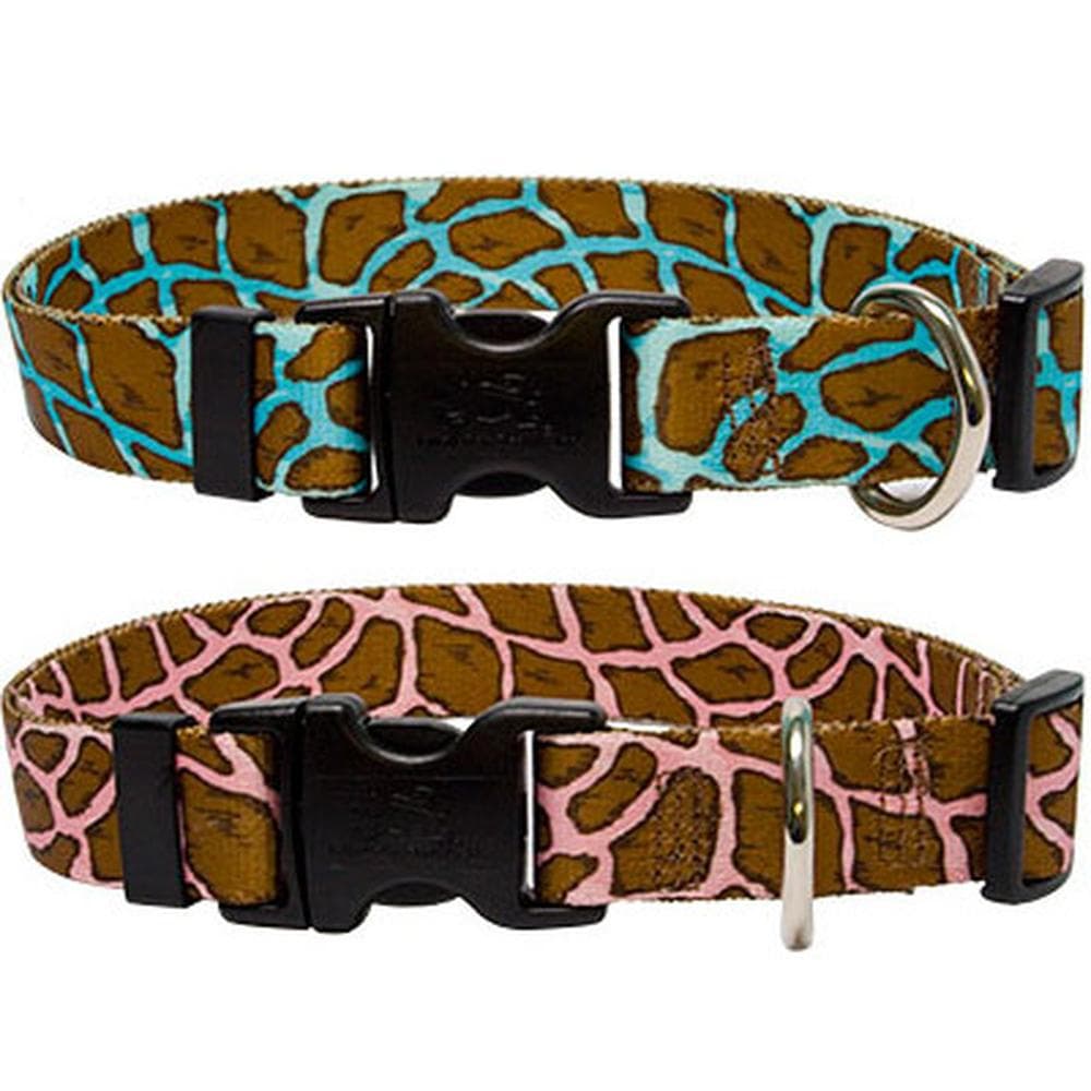 Giraffe Collection Large Collar, Giraffe Teal - 1 Count
