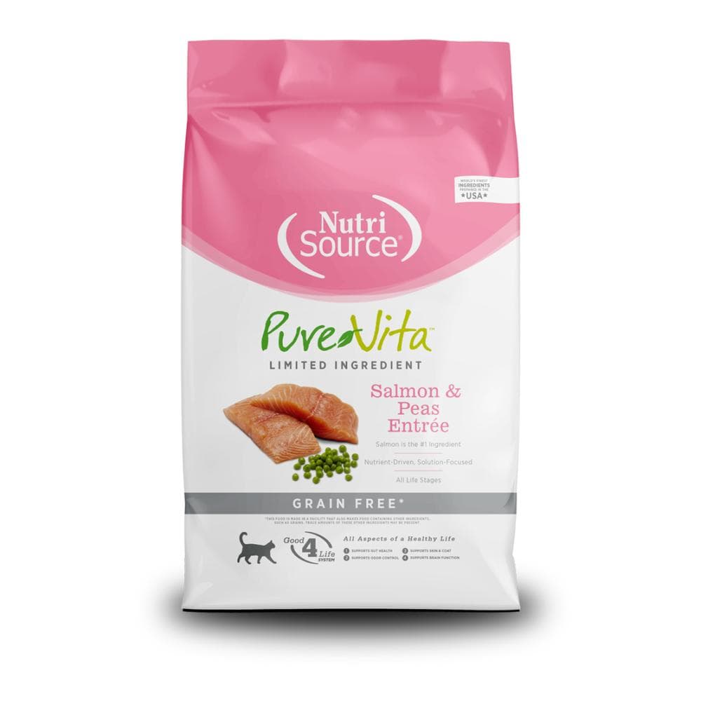 Pure Vita Dog Dry GrainFree Salmon & Peas 4lbs