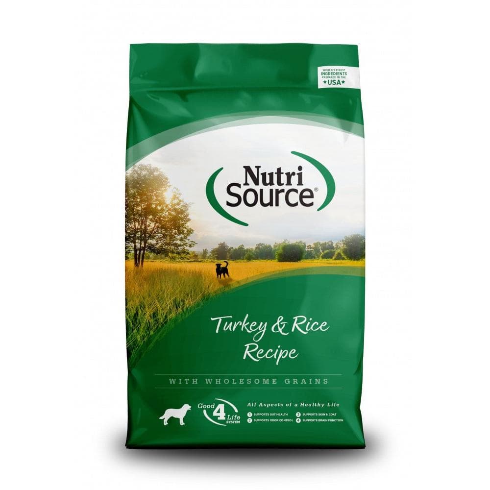 NutriSource Dog Dry Turkey & Rice 4lbs