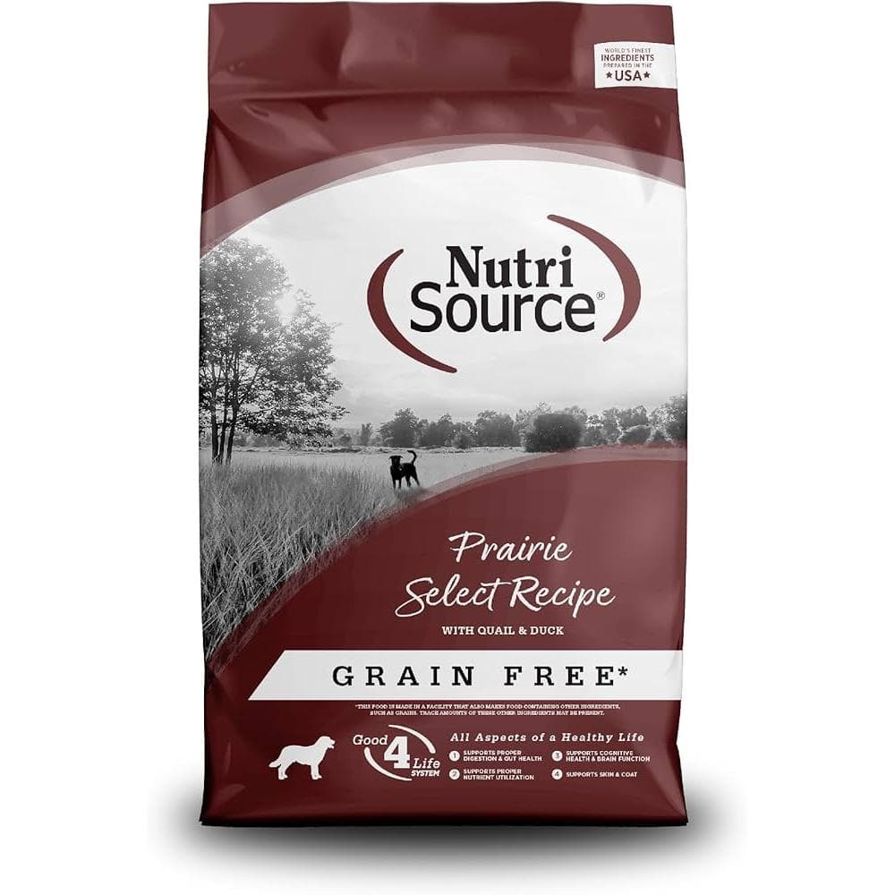Nutrisource Dog Dry GrainFree Prairie Select 26lbs