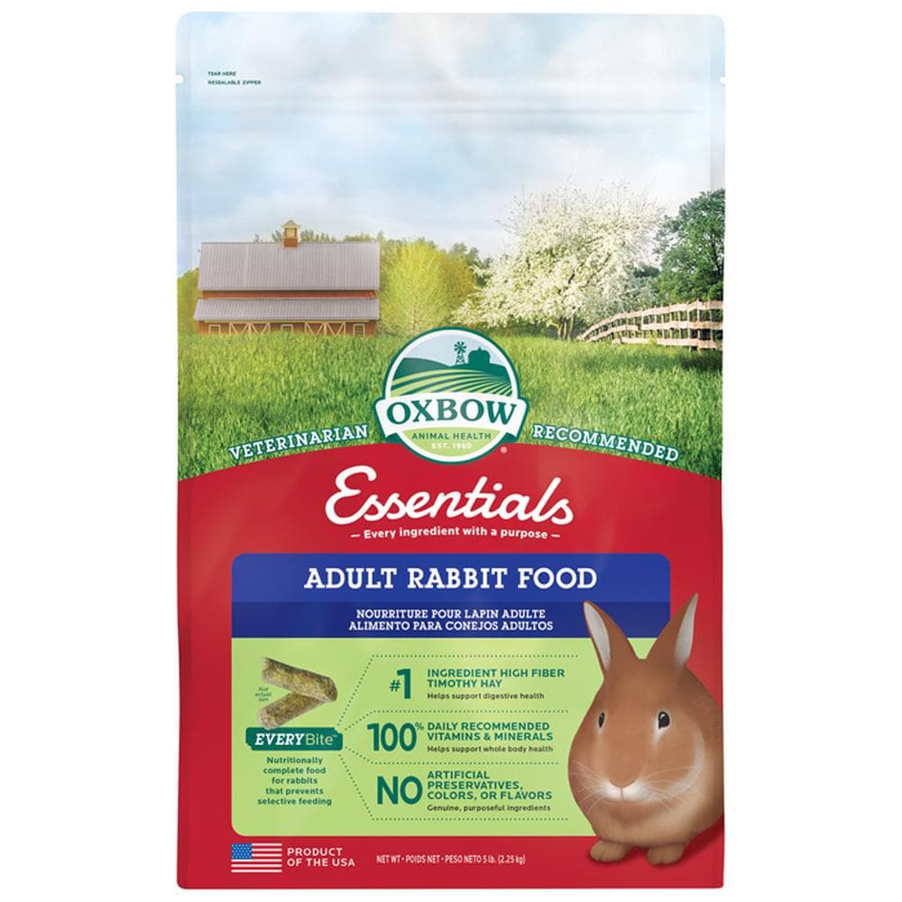 Oxbow Essentials Adult Rabbit Food 5lbs