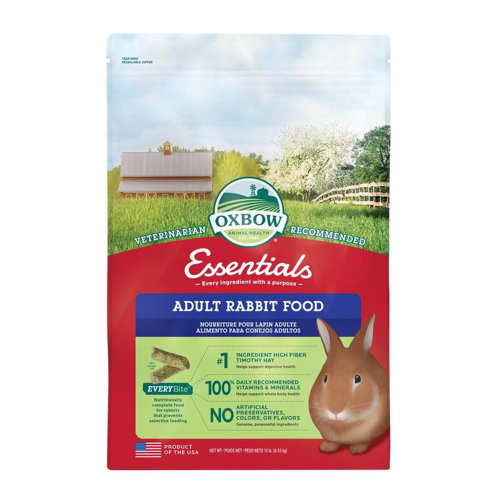 Oxbow Animal Health Essentials Adult Rabbit Food 10lbs