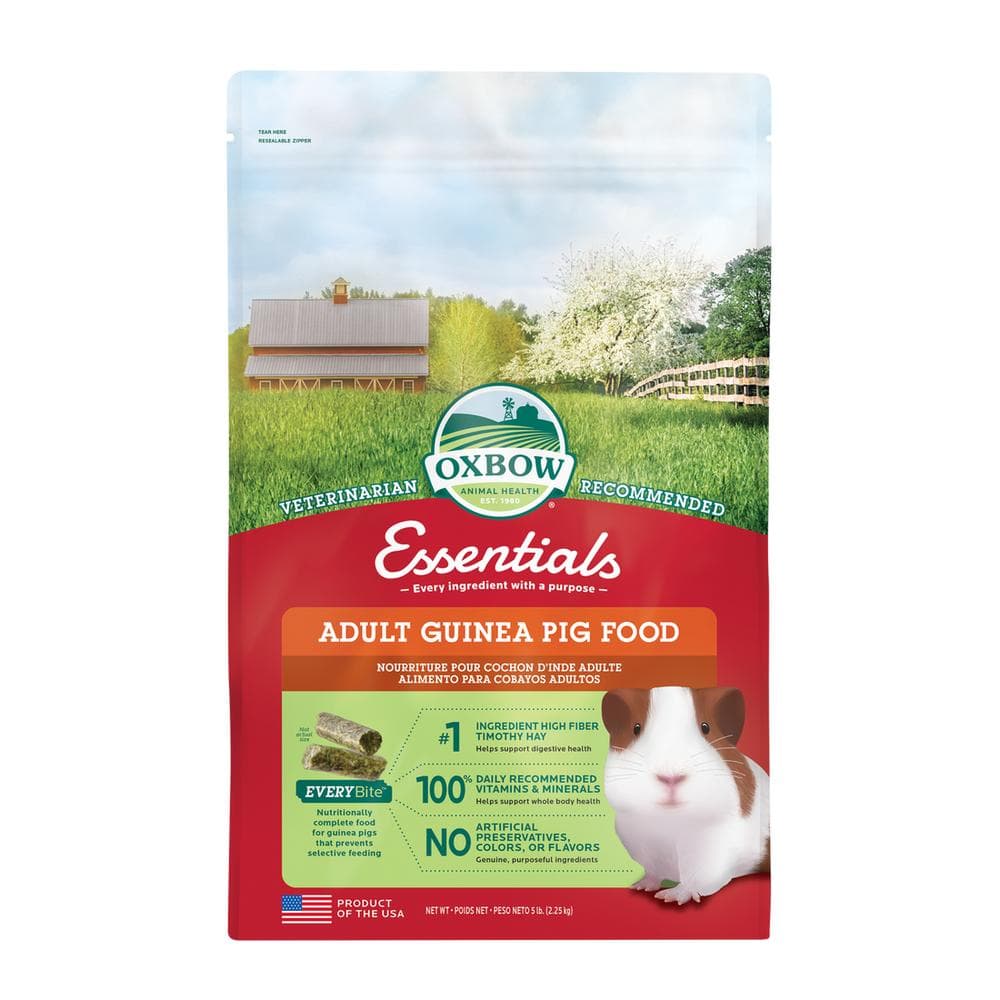 Oxbow Animal Health Essentials Adult Guinea Pig Food 5lbs