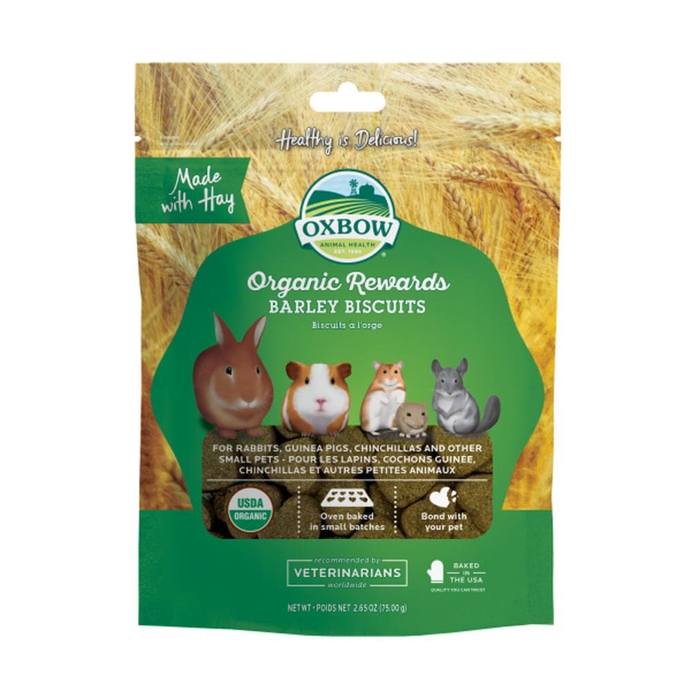 Oxbow Organic Rewards Barley Biscuits 2.65oz