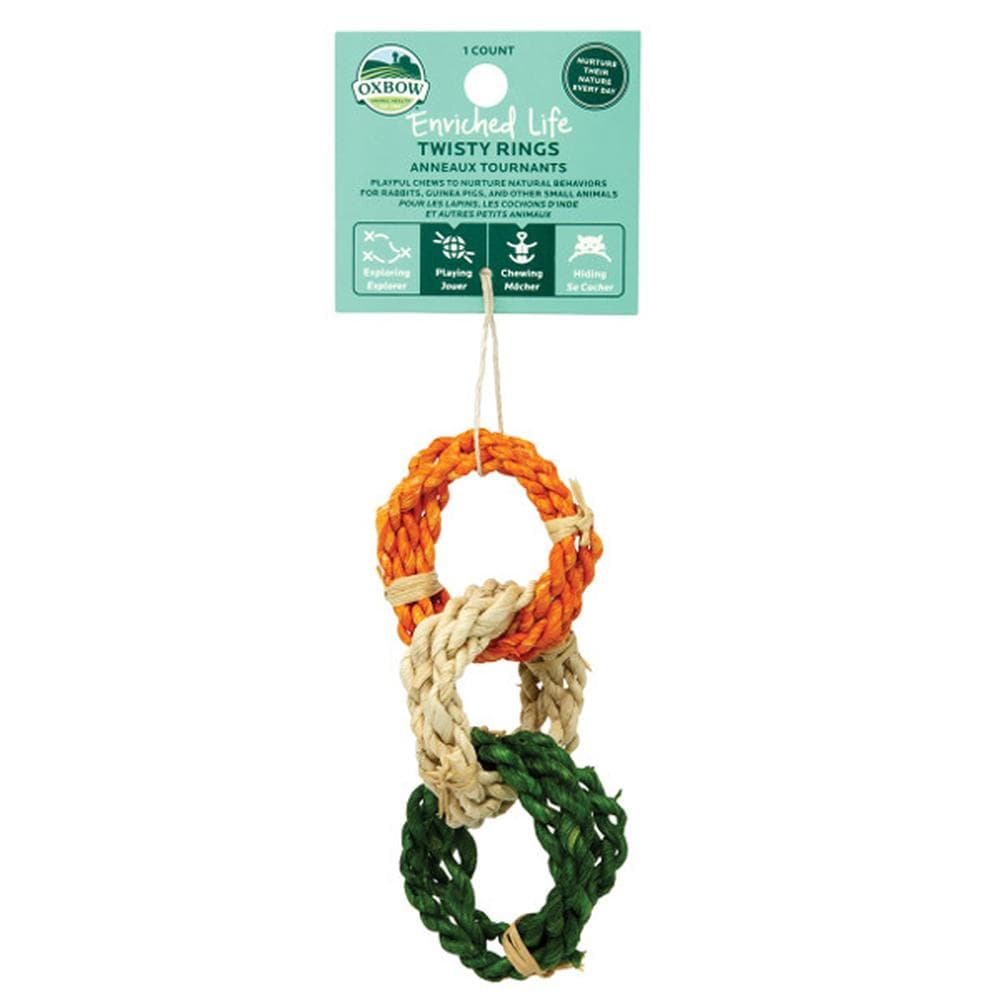 Oxbow Enriched Life Twisty Rings Small Animal Toy 1 Count