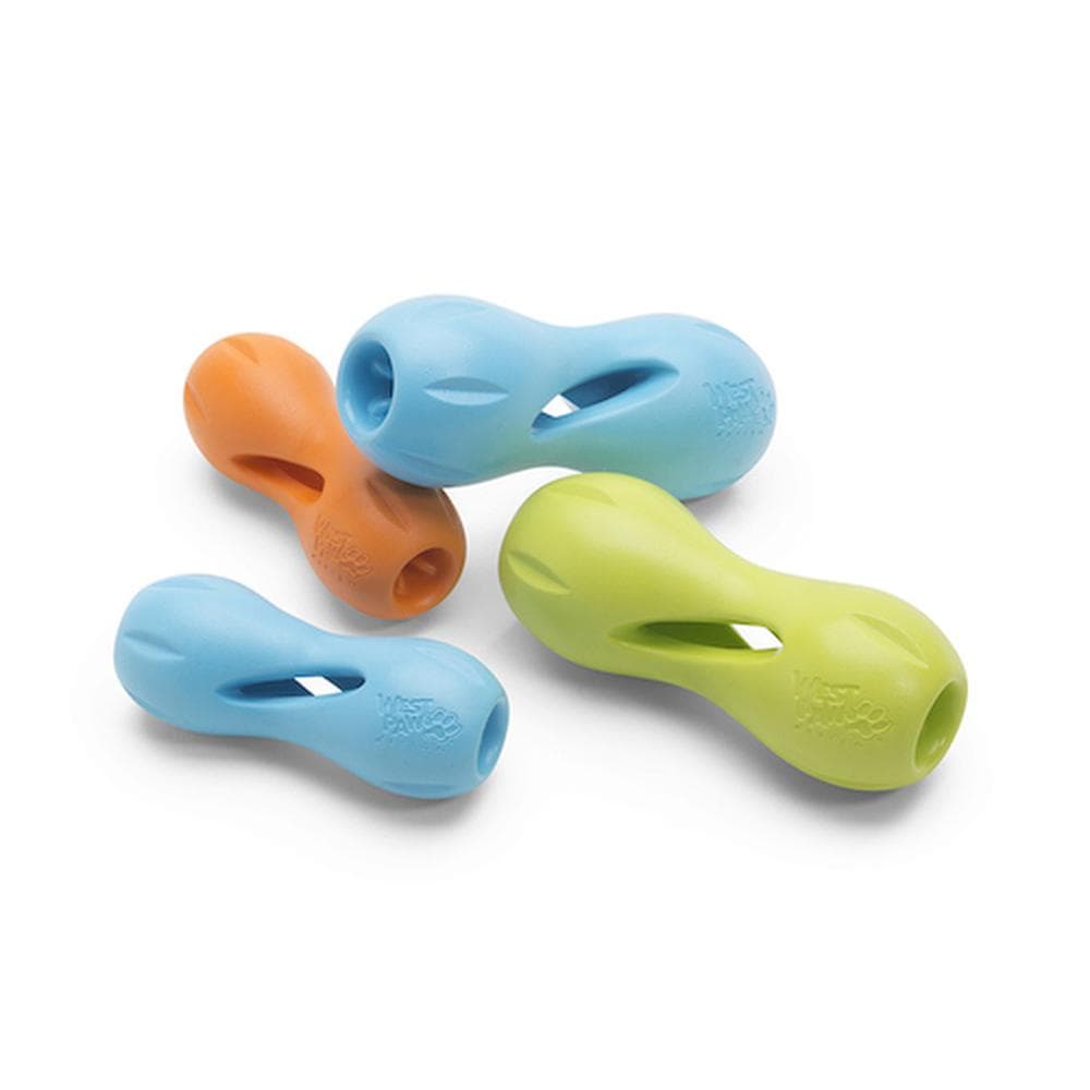 Qwizl - Puzzle & Treat Toy Large, Aqua Blue - 1 Count