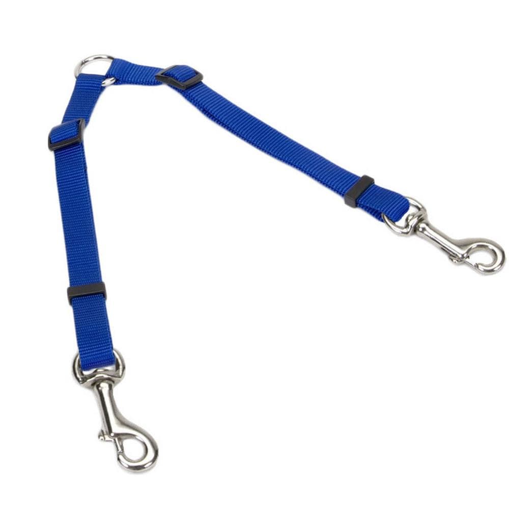 Coastal 2 Dog Adjustable Coupler Black, 18"-24" - 1 Count