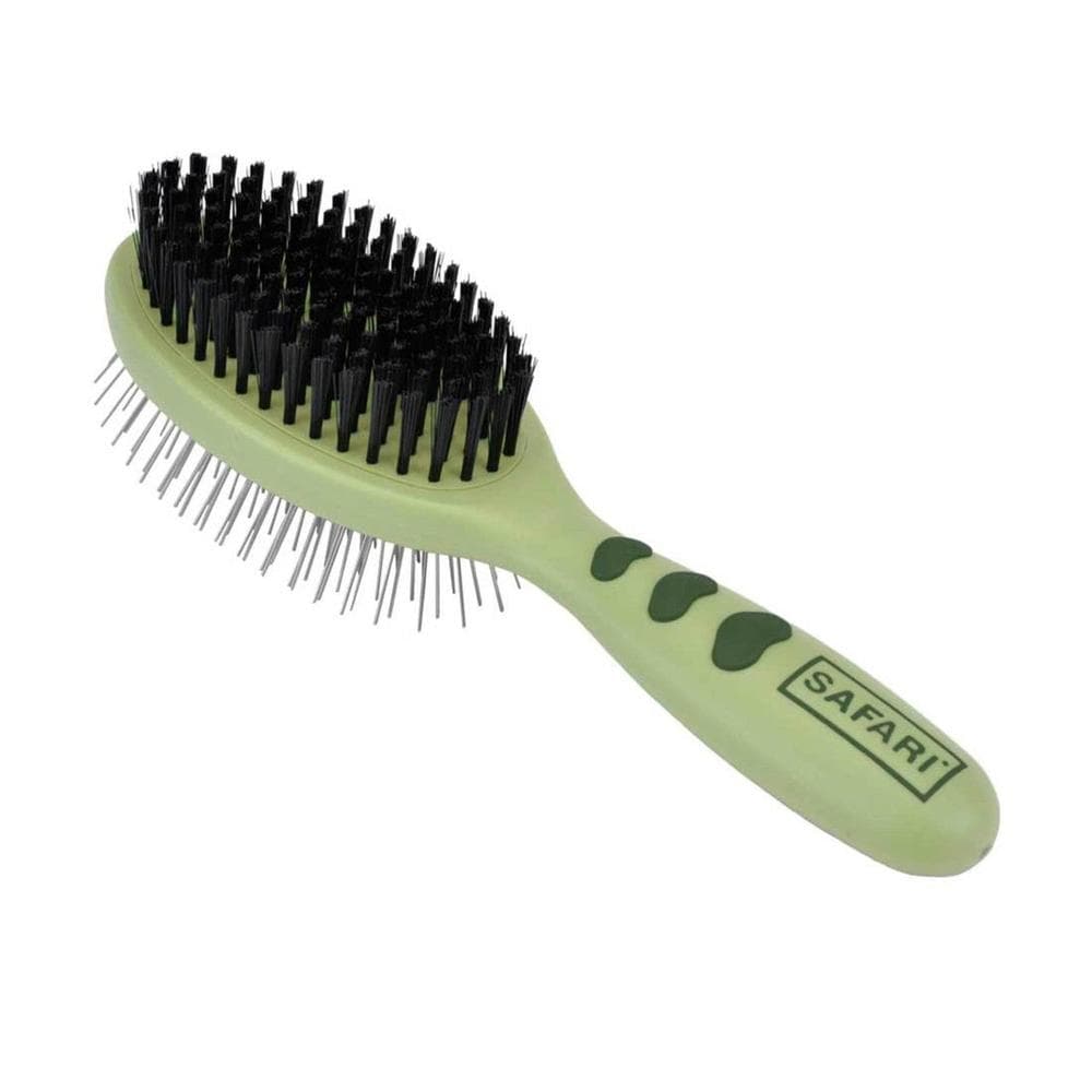 Coastal Pet Safari Plastic Pin & Bristle Combo Dog Brush 1 Count