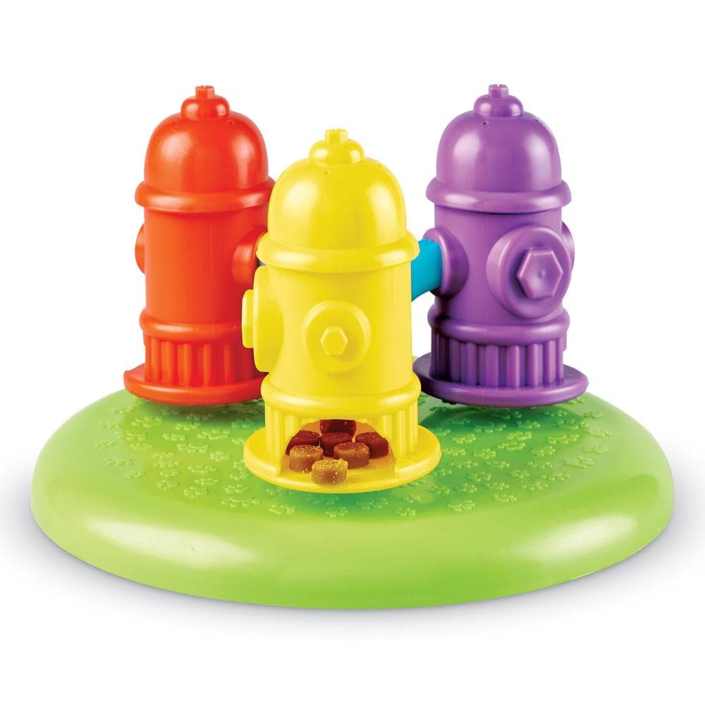 Brightkins Spinning Hydrants Puzzle Treat Dog Toy Dispenser 1 Count