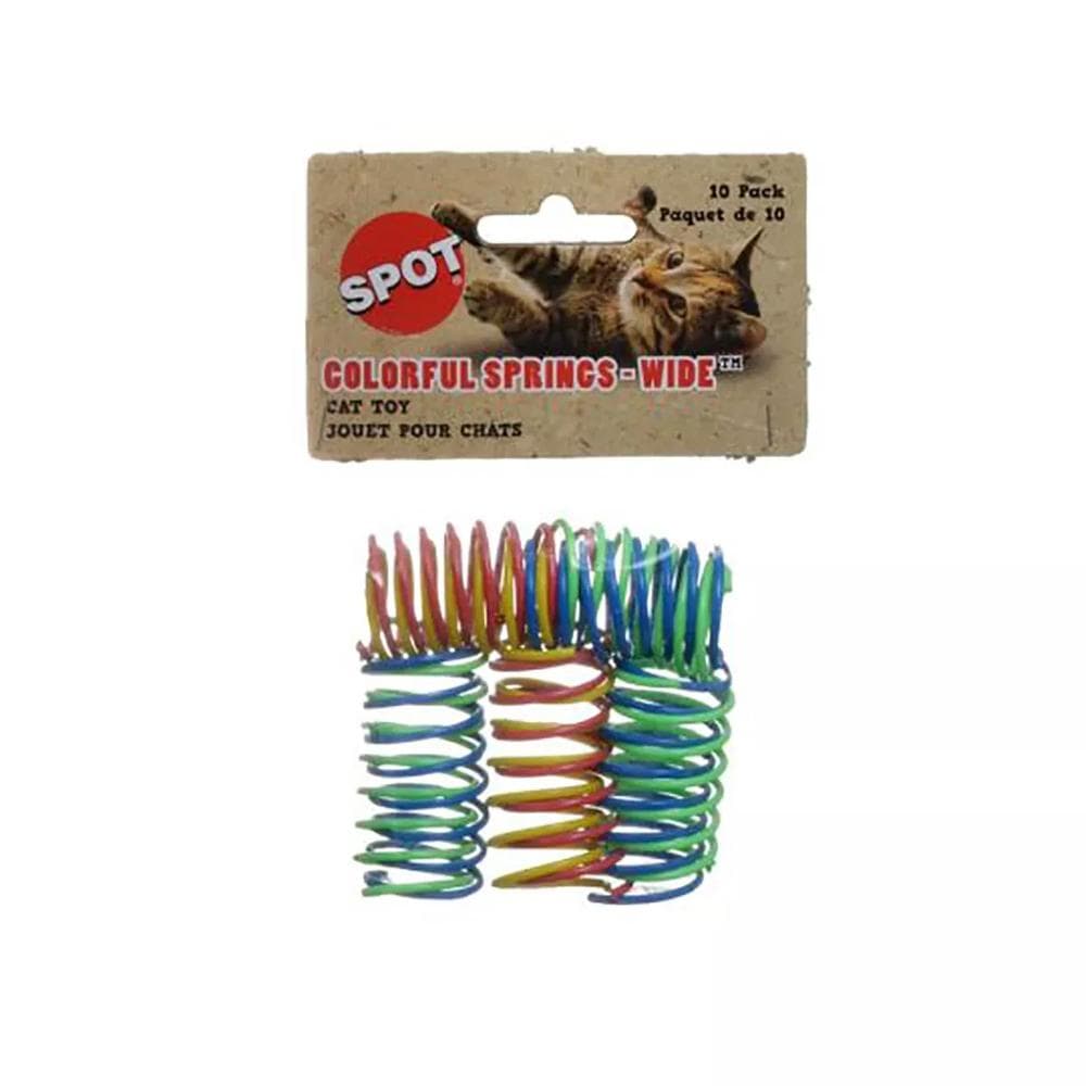 Spot Wide & Colorful Springs Cat Toy 10 Packs
