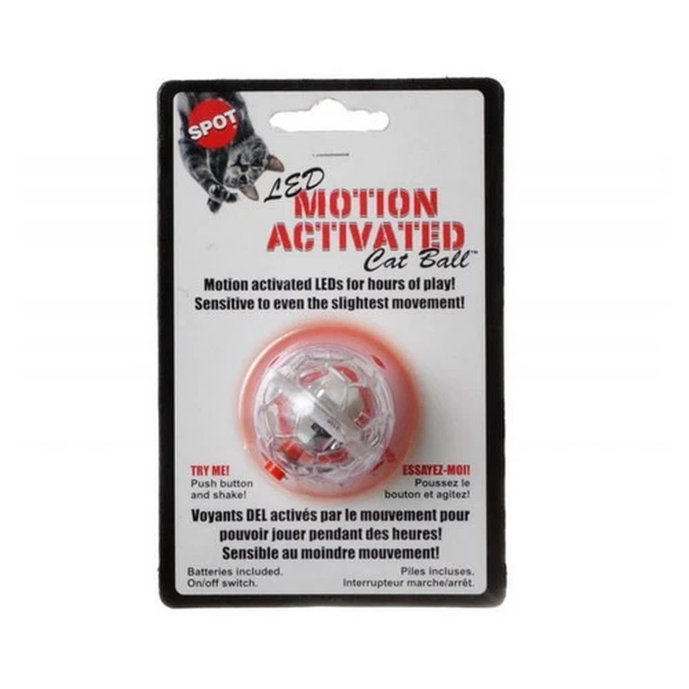 Ethical Cat Toy LED Motion Activated Ball Regular 1 Count