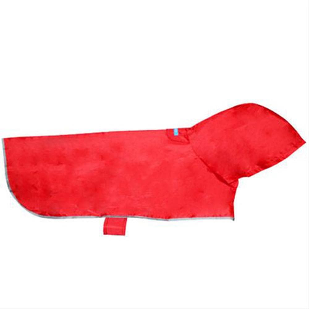 Packable Rain Poncho - Crimson Small - 1 Count