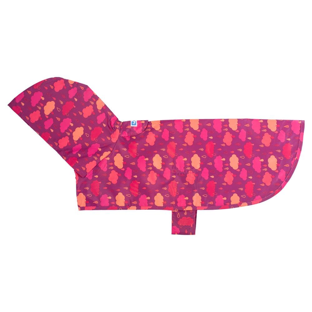 Packable Rain Poncho - Raindrops Large - 1 Count