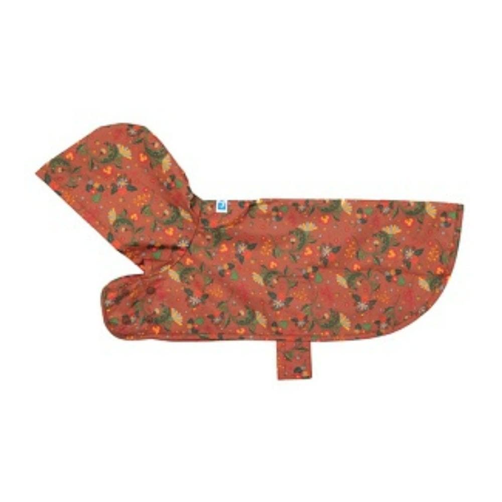 Packable Rain Poncho - Clay Floral Small - 1 Count