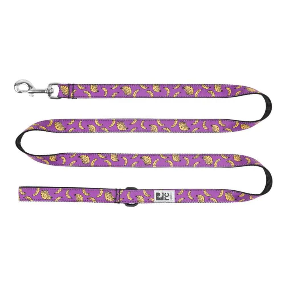RC Pets Primary Dog Leash Bananas 3/4" x 6'