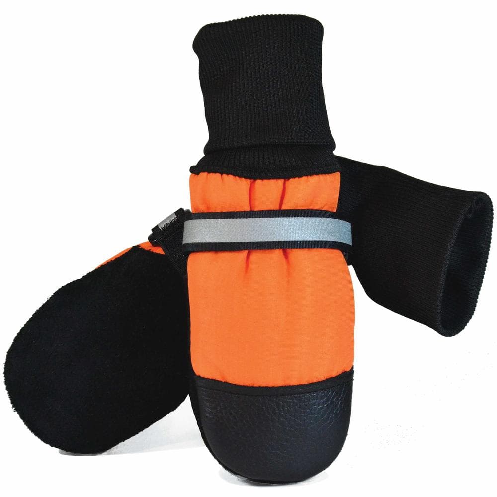 Original Fleece-Lined Muttluks - Orange (set of 4) X-Small
