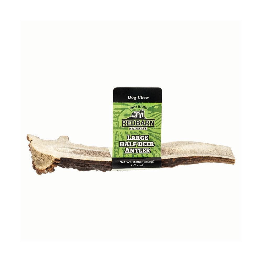 Redbarn Natural Deer Antler Dog Treat Split Large 0.9oz