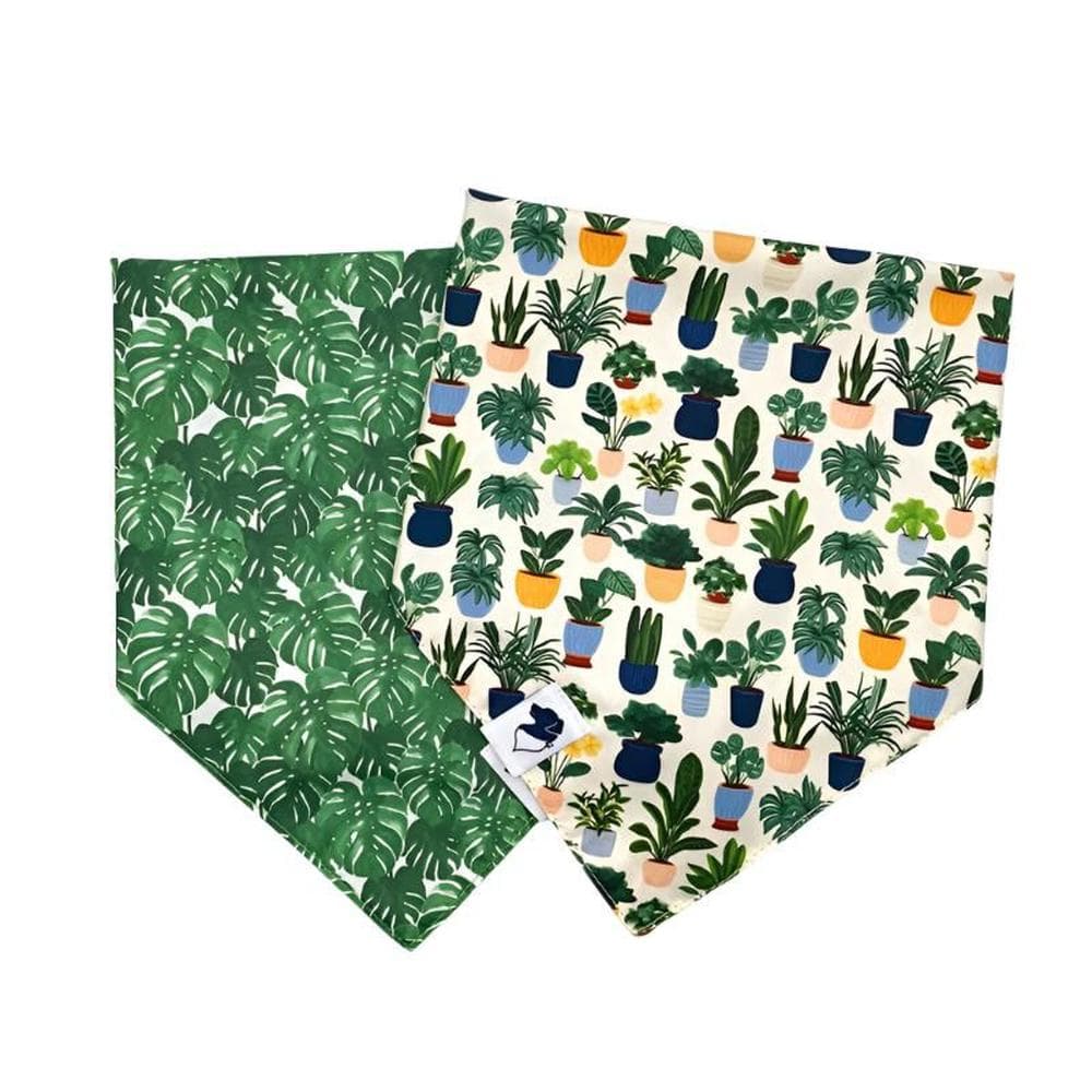 House Plant Tie On Dog Bandana Large - 1 Count