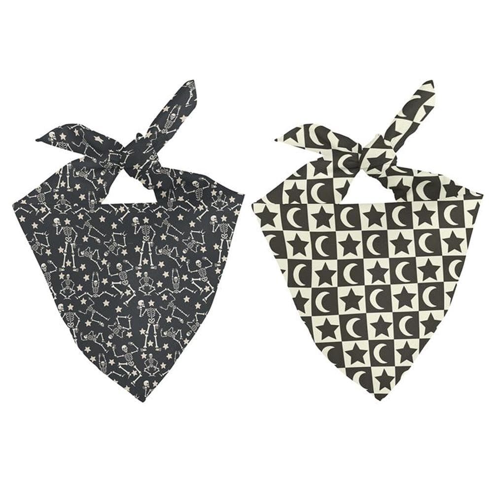 Skeleton Dog Bandana Large - Tie On - 1 Count