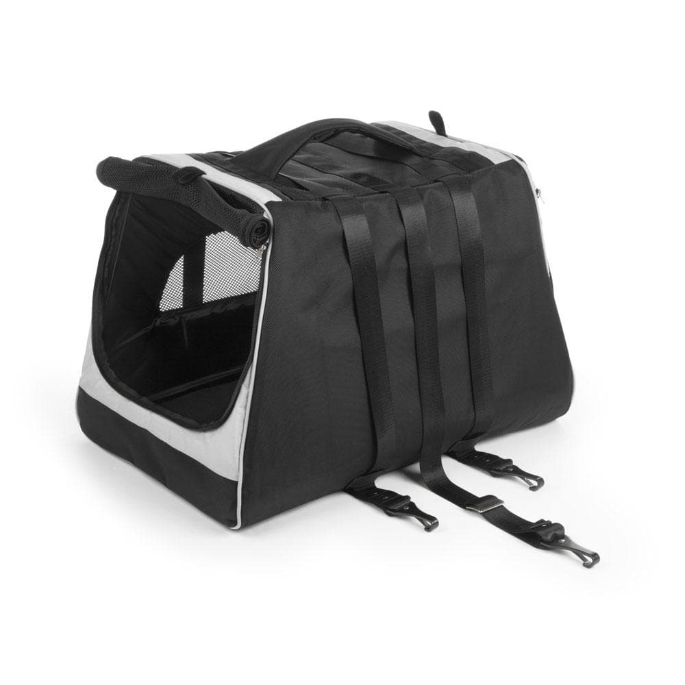 Sherpa Forma Frame Airline Approved, Crash Tested Pet Carrier, Black Medium - 1 Count