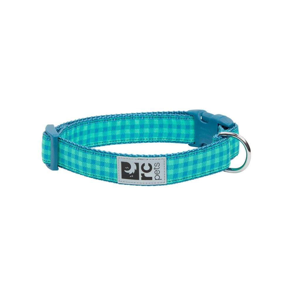 RC Pets Collar Large Green Gingham 1 Unit