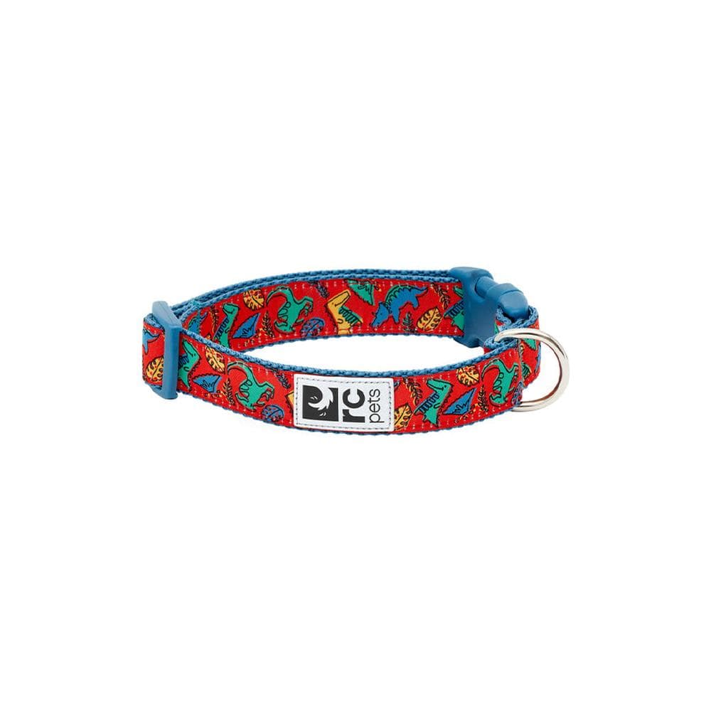 RC Pets Clip Collar Medium Jurassic Pack 1"