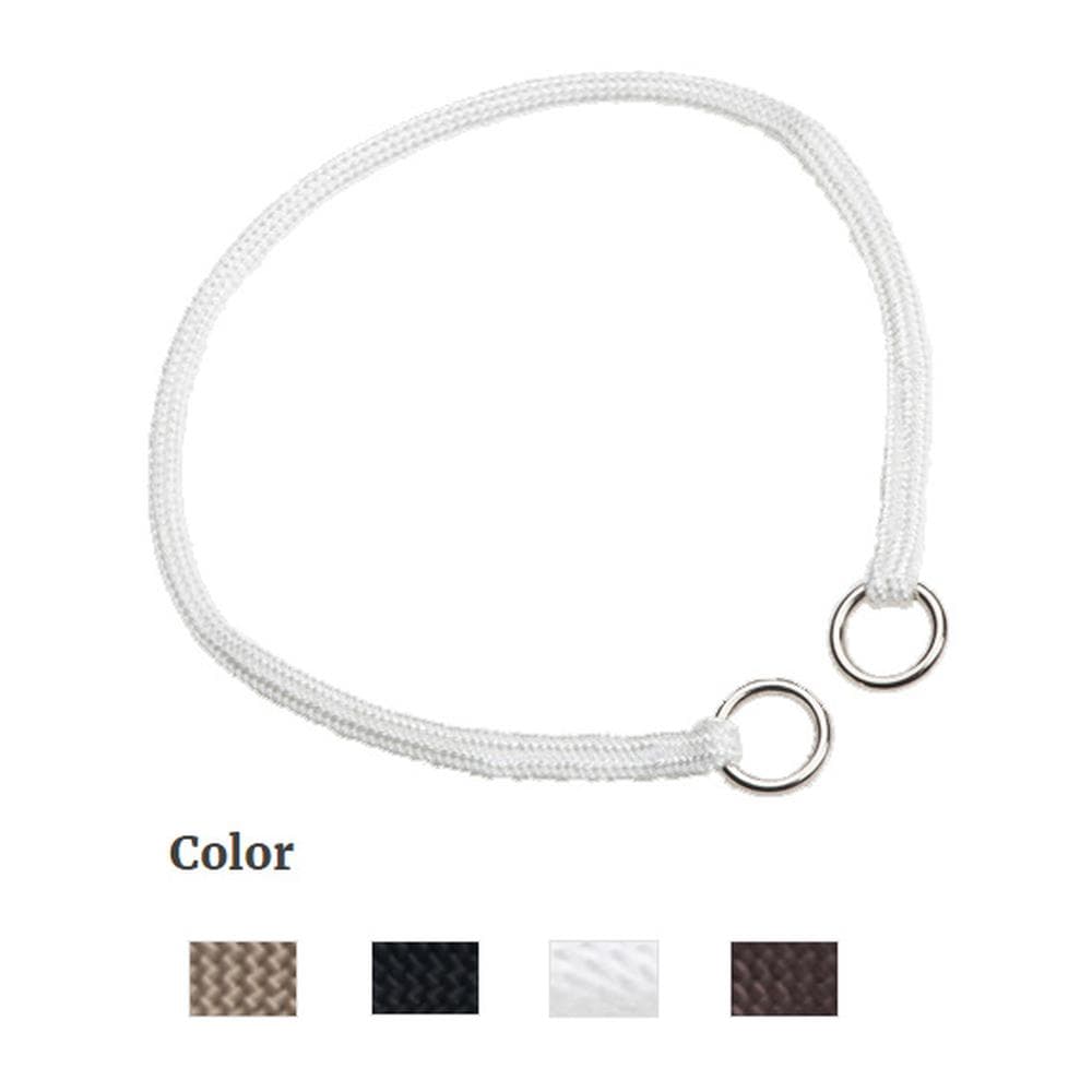 Fine Weight Petite Choke Collar White, 14" Collar - 1 Count