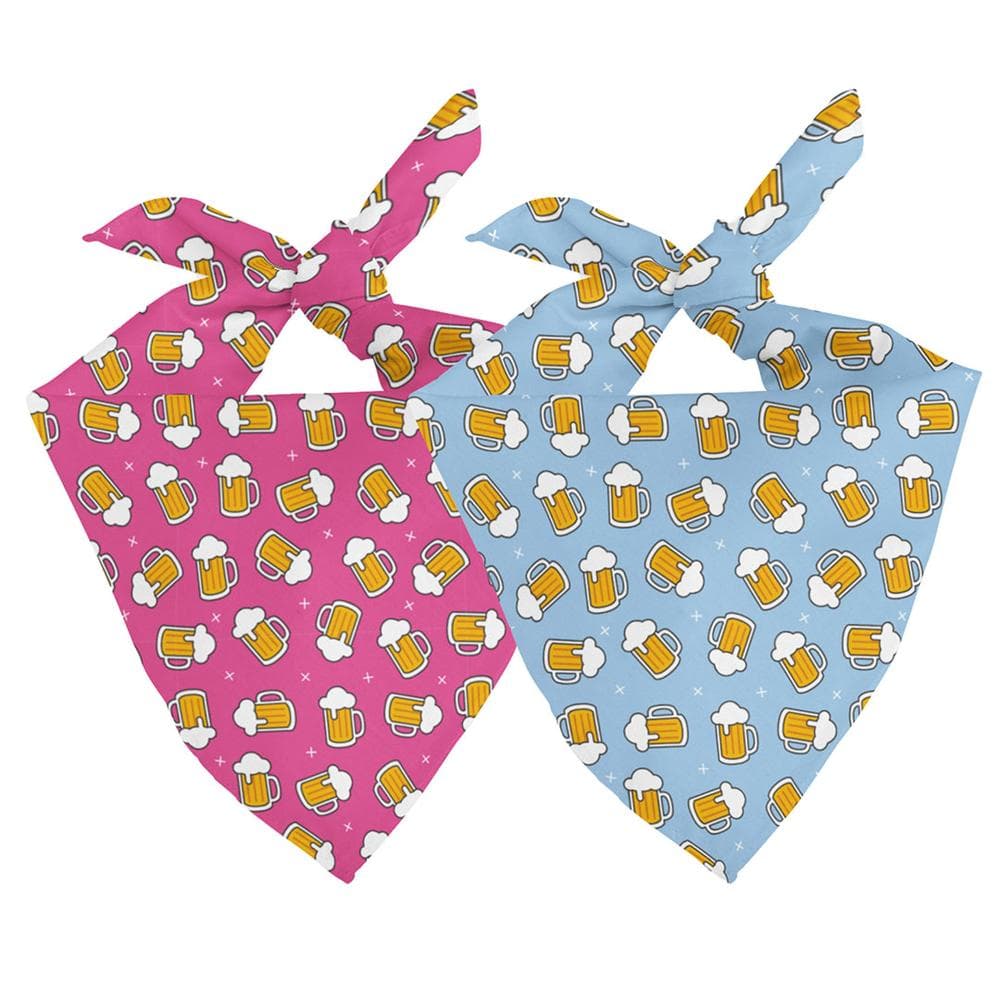 Cheers and Beers Tie On Dog Bandana Large - Tie On - 1 Count