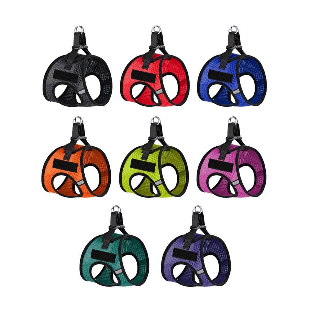 Dogline York Mesh Harness + Built-in Hook & Loop Fasteners Girth - 10-11", Lavender - 1 Count