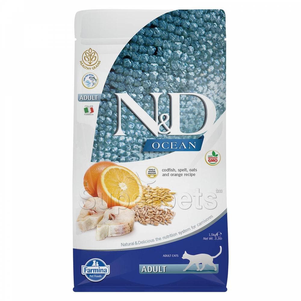 Farmina Cat Dry Ocean Herring & Orange 3.3lbs