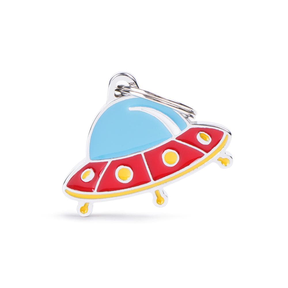 MyFamily Charms Collection Pet Tag U.F.O 1 Count