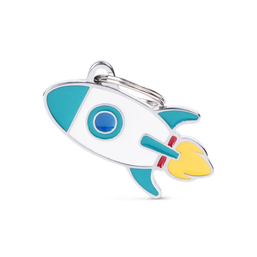 MyFamily Charms Collection Pet Tag Rocket 1 Count