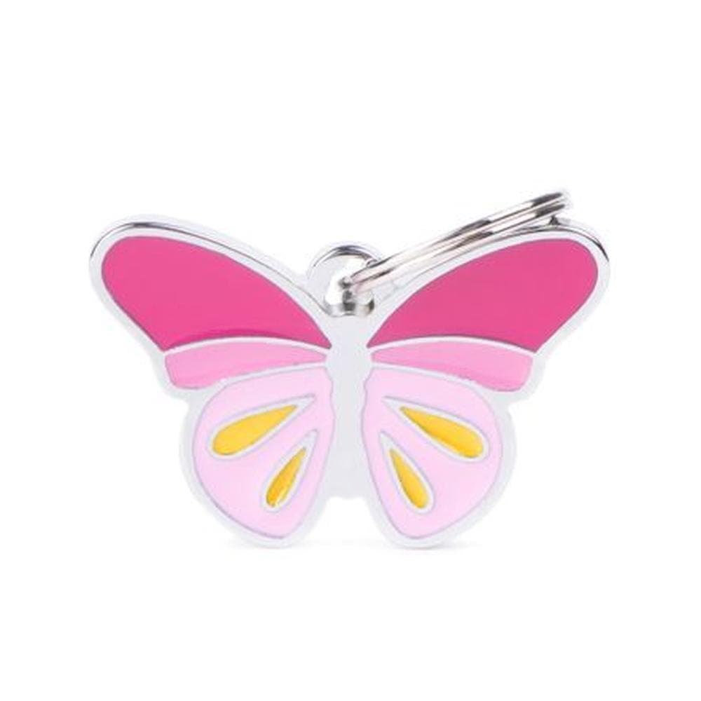 MyFamily Charms Butterfly Pet ID Tag 1 Count