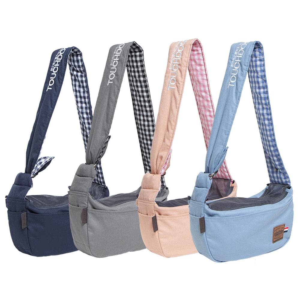 Touchdog 'Toga-Bark' Over-The-Shoulder Hands-Free Pet Carrier Navy - 1 Count