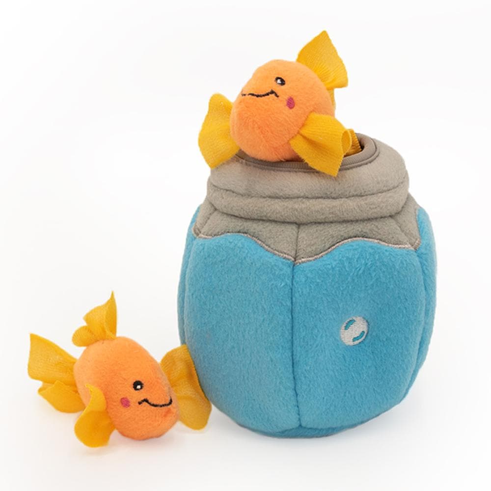 ZippyPaws Cat ZippyClaws Burrow Fish in Bowl 1 Count