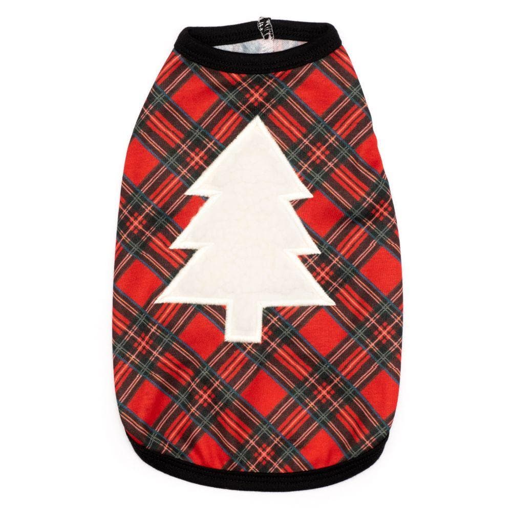 Stewart Plaid Tree Tee X Large - 1 Count