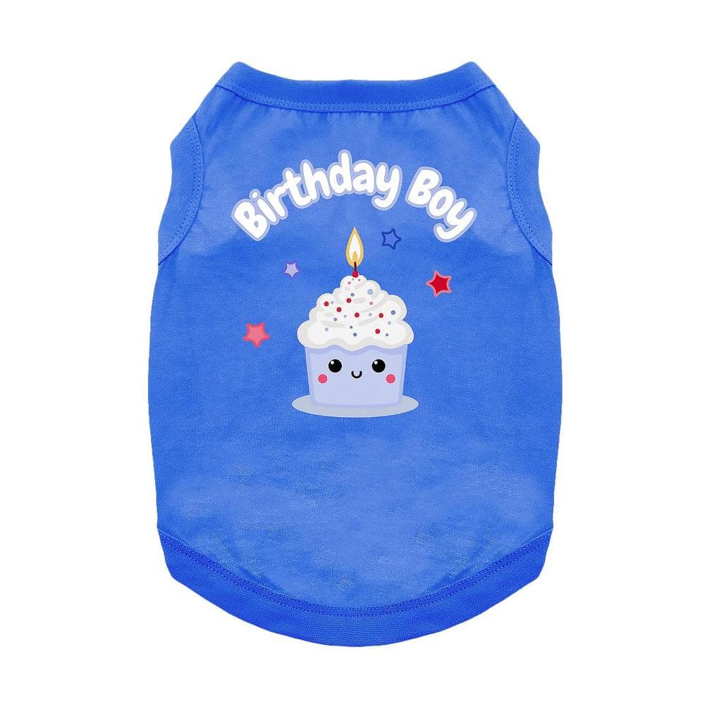 Birthday Boy Dog Shirt - Blue 3X-Large - 1 Count