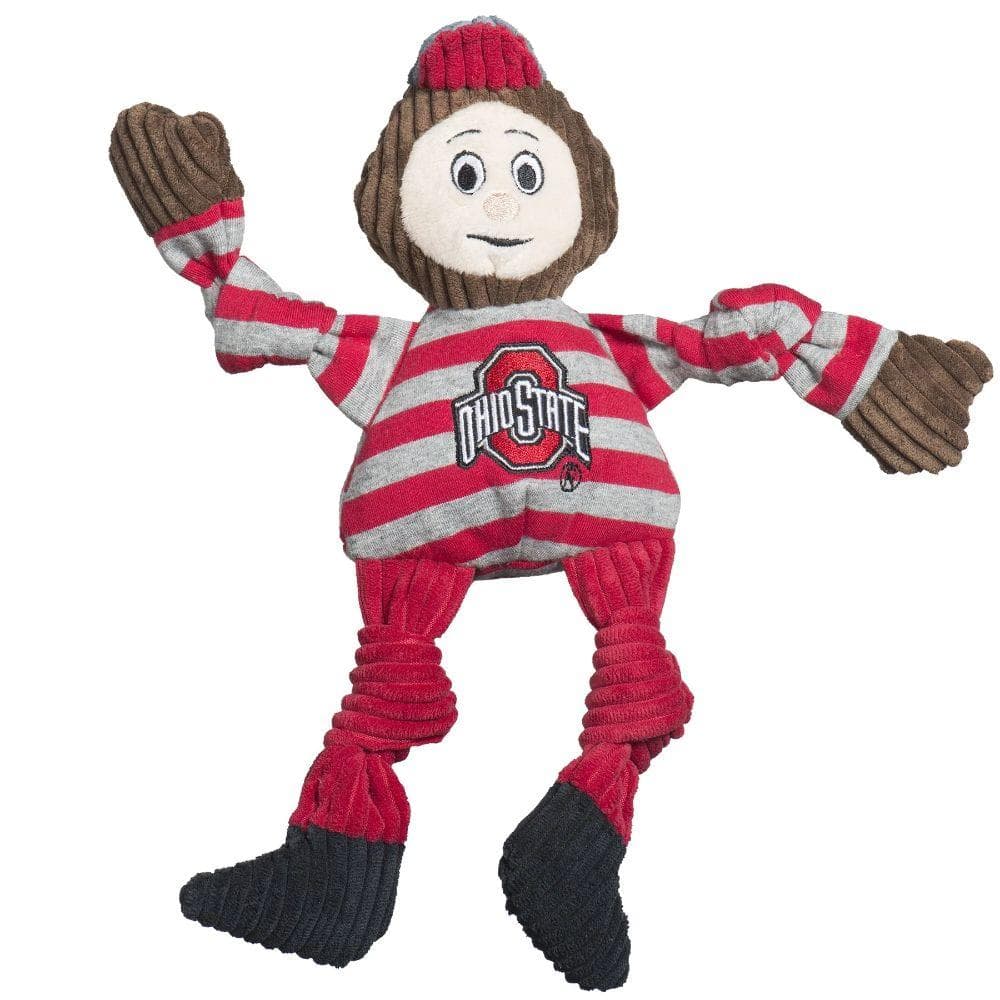 Ohio State University, Brutus the Buckeye Knottie Dog Toy Large - 1 Count