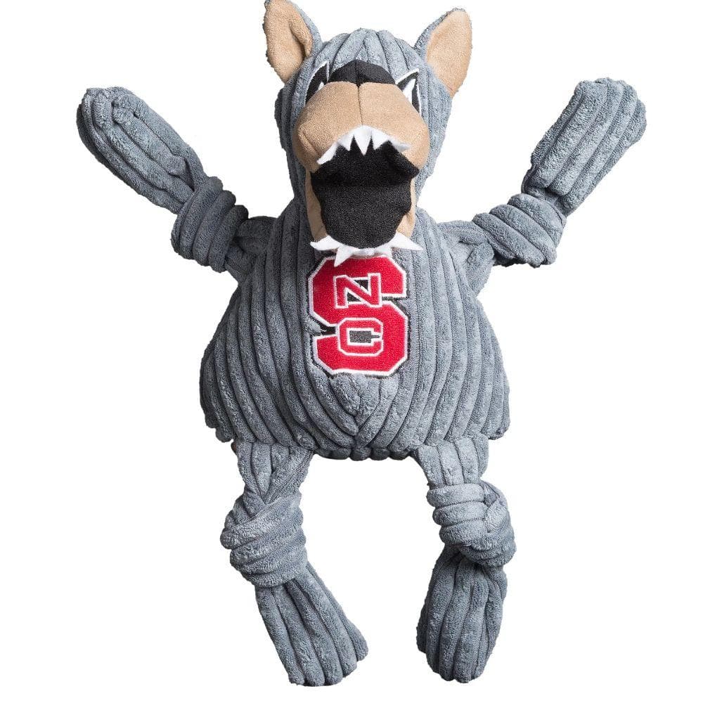North Carolina State, Mr. Wuf Knottie Plush Dog Toy Large - 1 Count