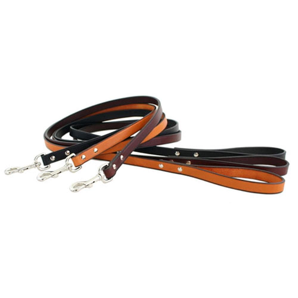 AUBURN Town Leashes Burgundy, 1/2" X 72" Long - 1 Count